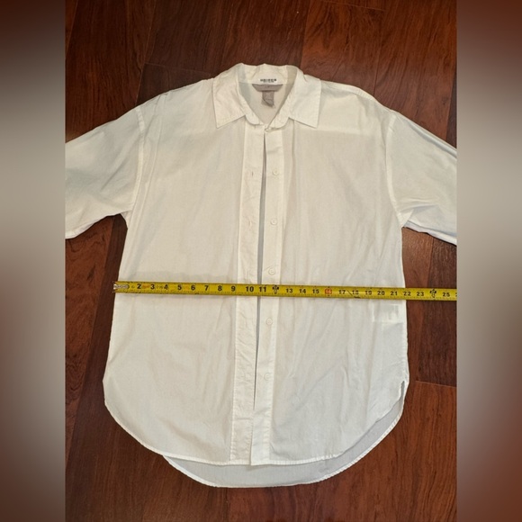 Classic White womens oversize Shirt - Picture 7 of 7